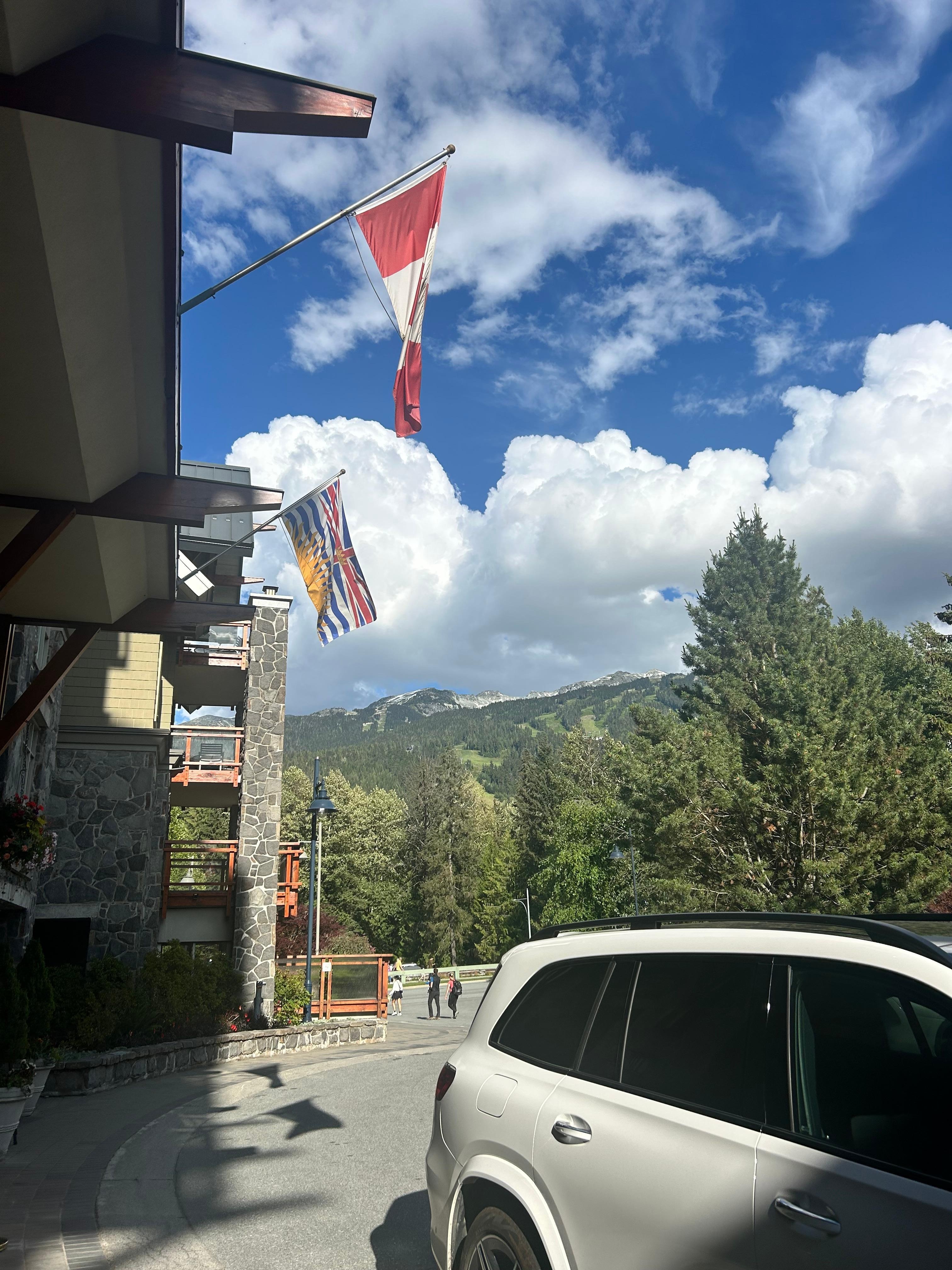 View from the front door.