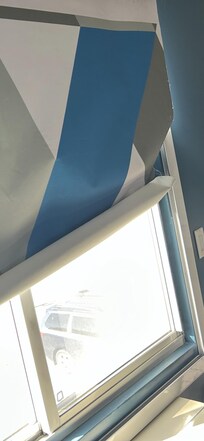 Broken window treatments