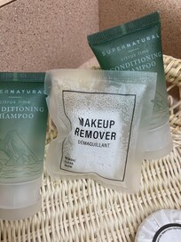 So hot the make up remover bag has steam in it.