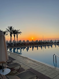 La piscine de l’hôtel