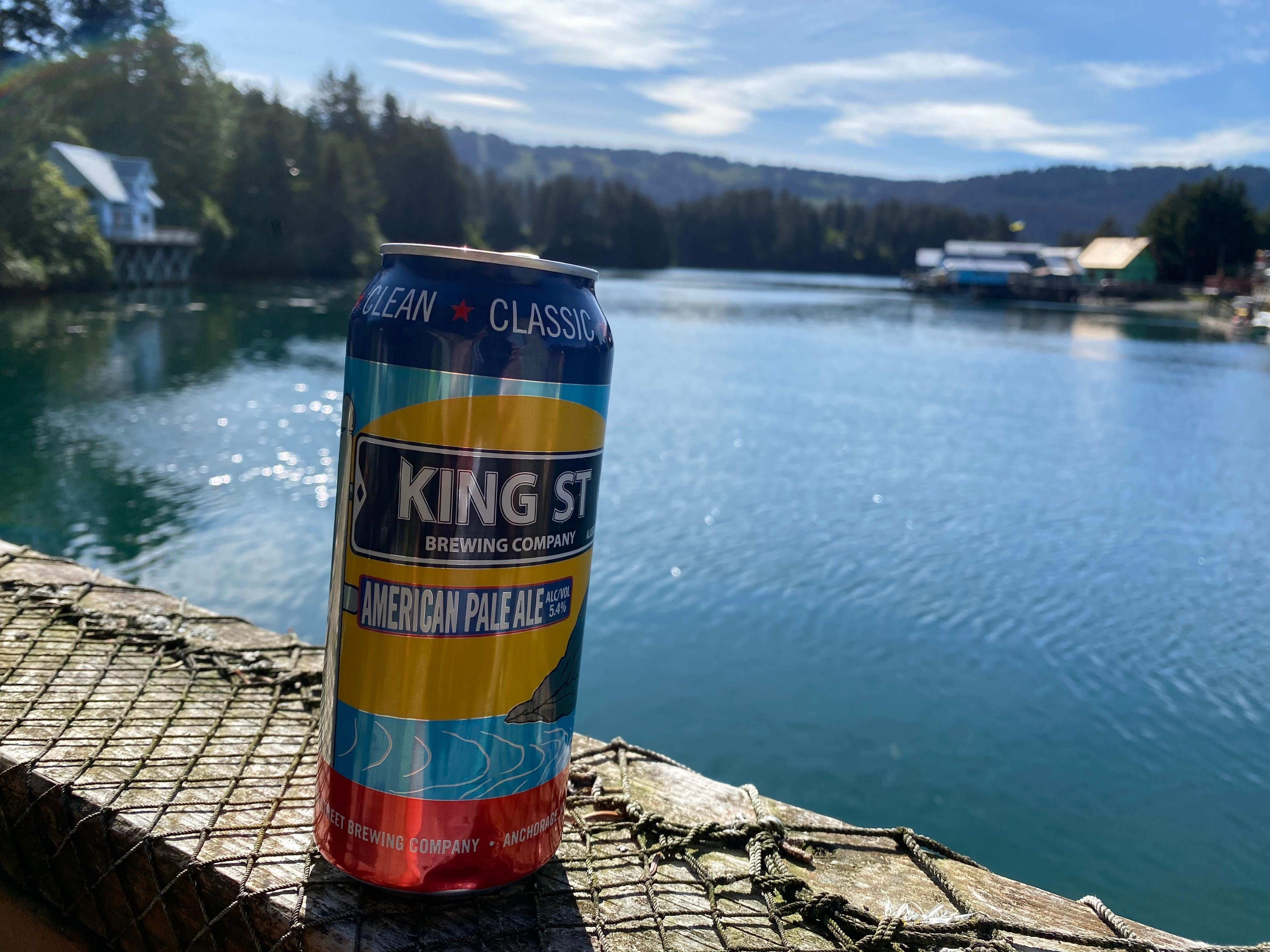 Evening beer on deck