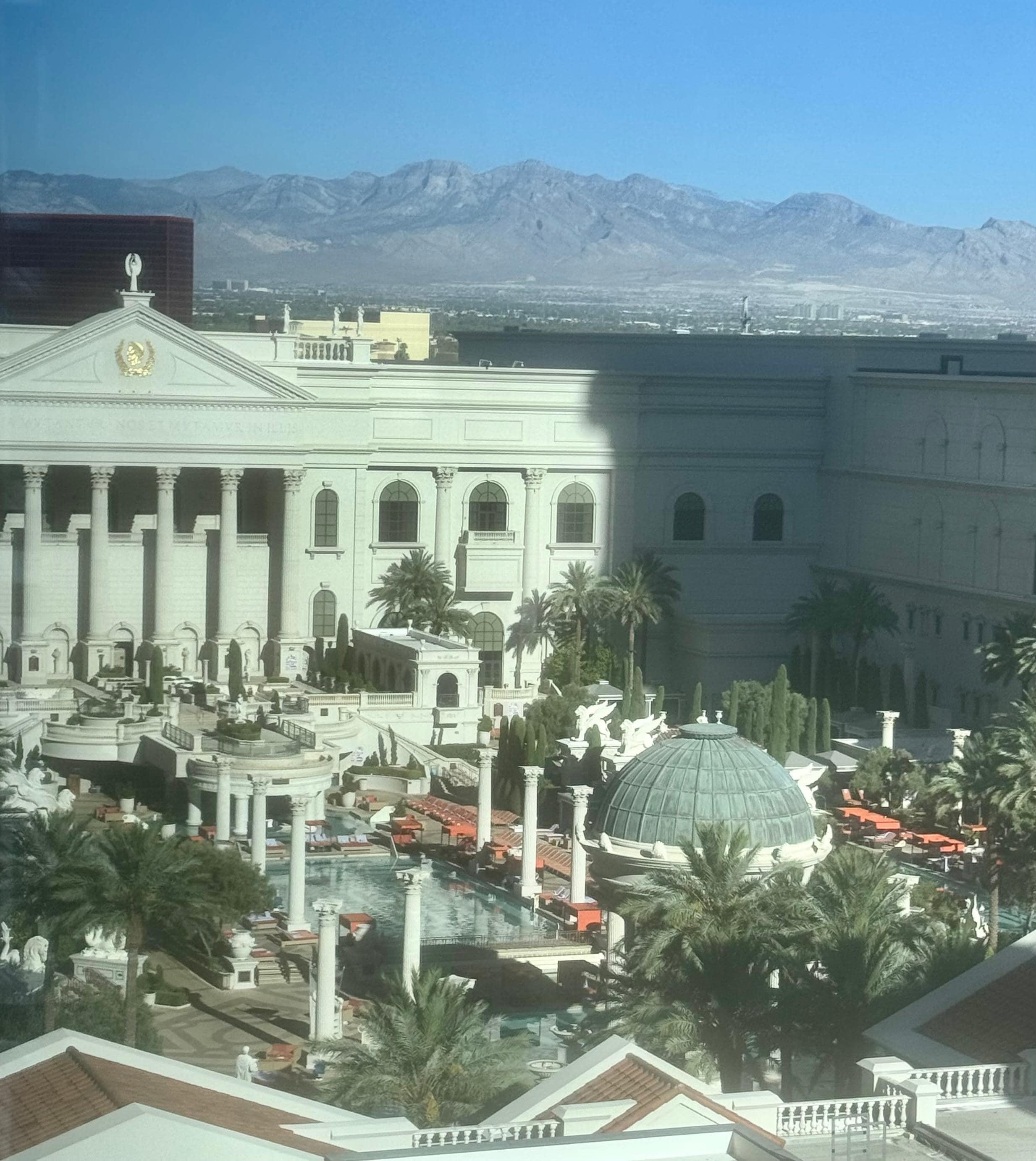 View from our suite