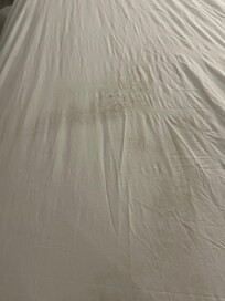 Stains in sheets