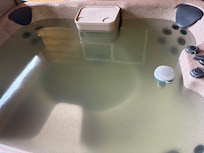 Dirty hot tub!
