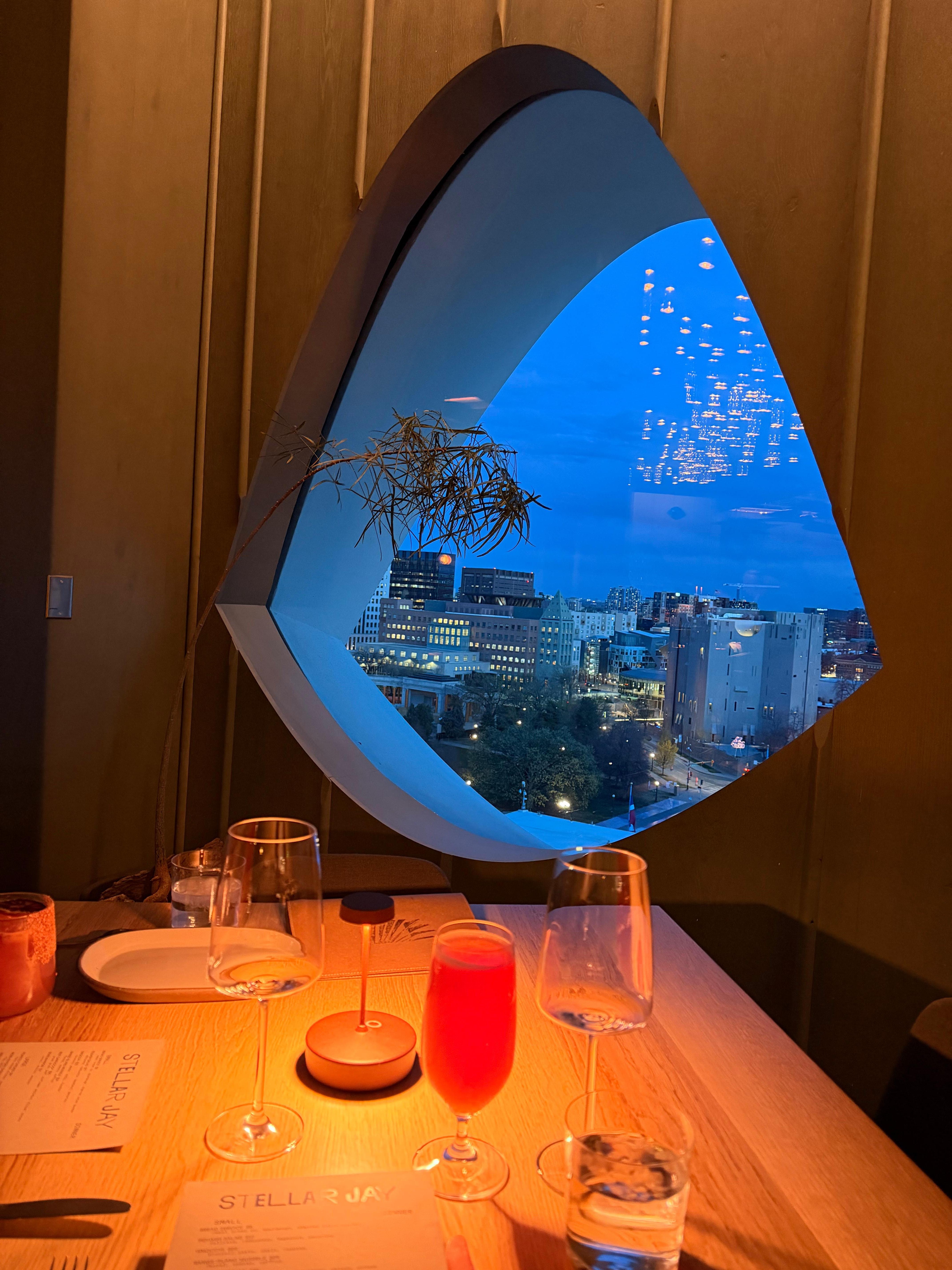 Roof top restaurant, Stella Jay