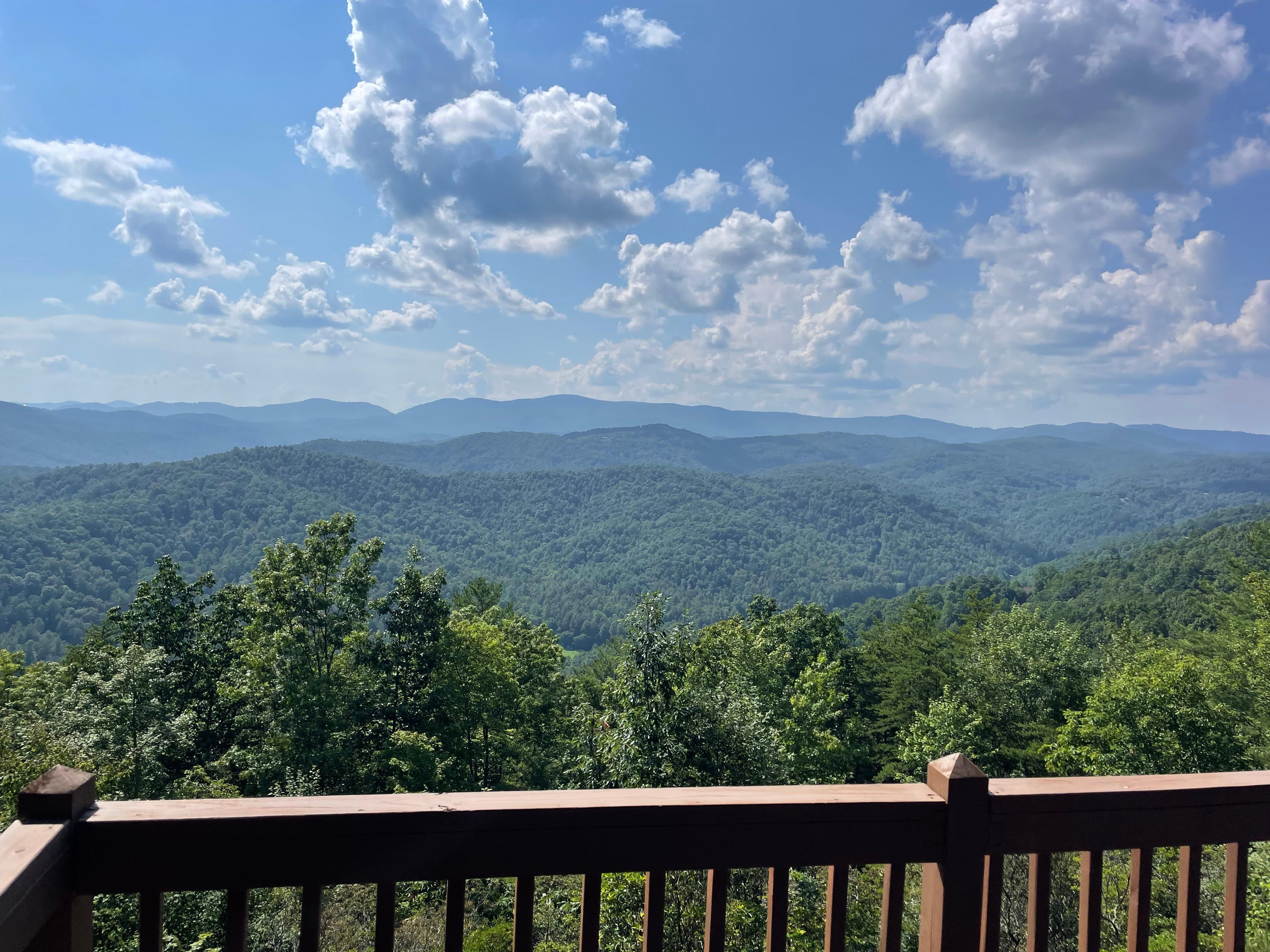 Million dollar view from deck!