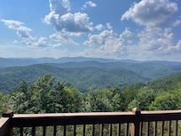 Million dollar view from deck!