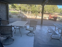 Back door patio