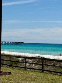 View outside the front door