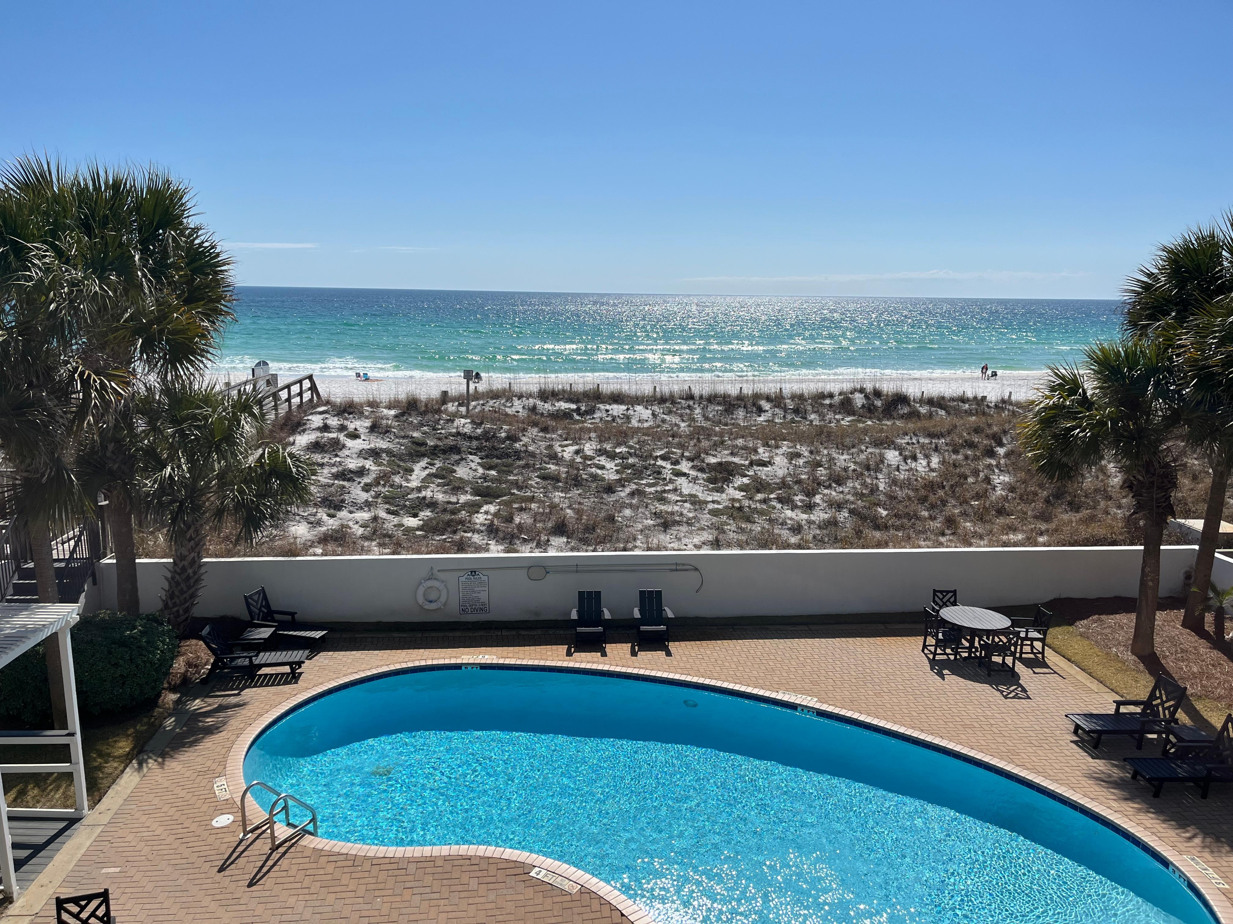 View from the balcony 