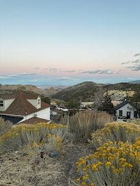 This is the view from the motel.