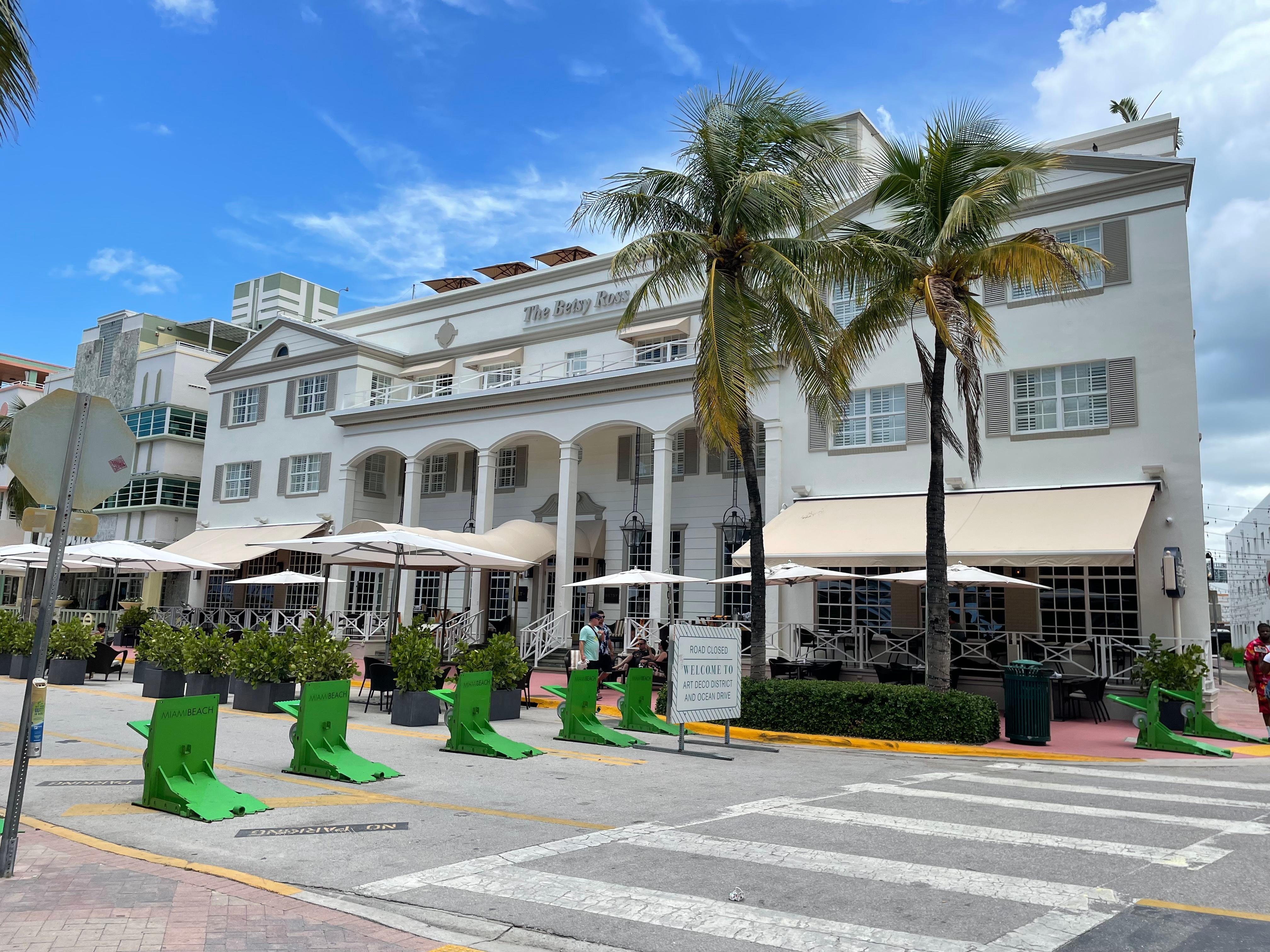 Al inicio de Ocean Drive