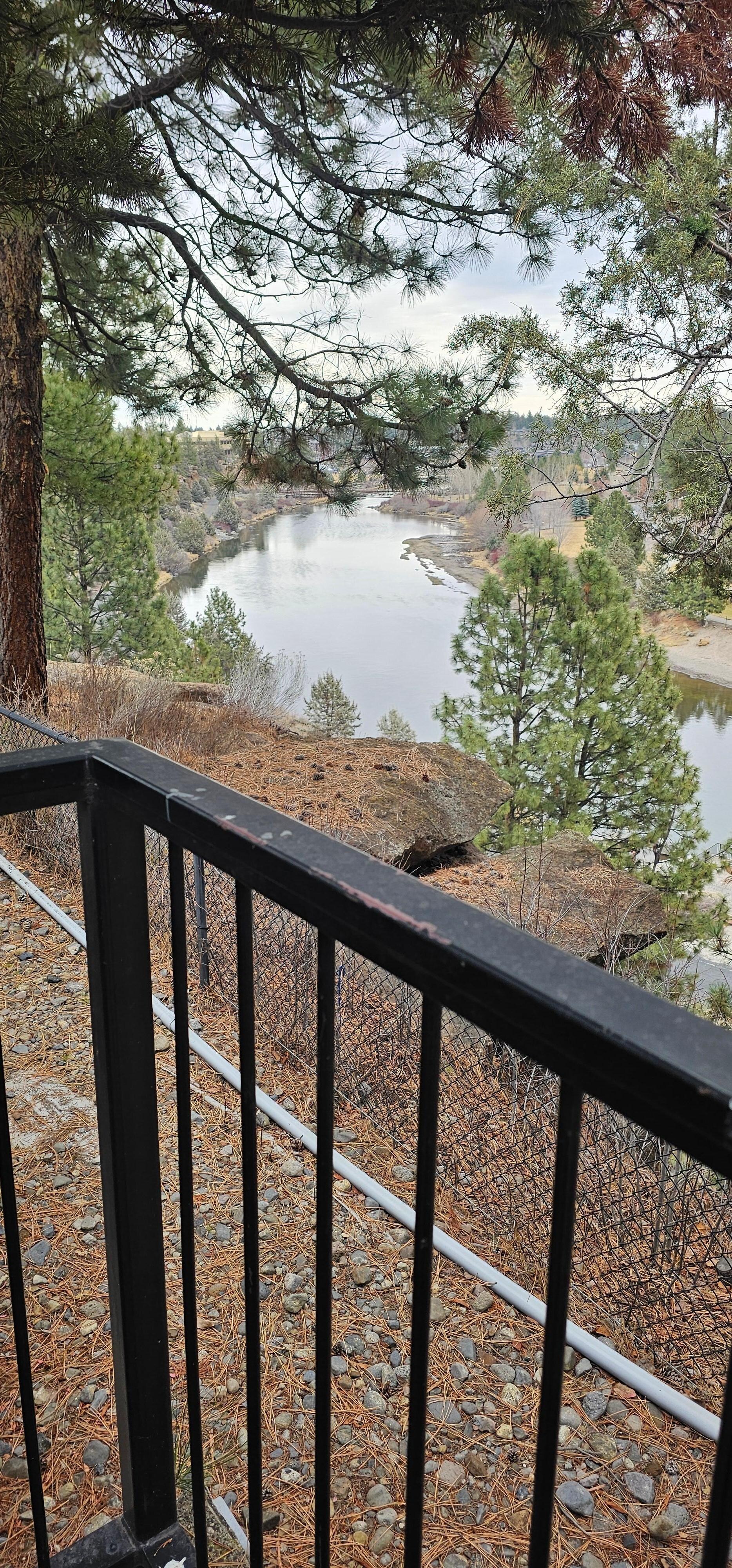 River view from room patio