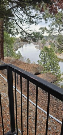 River view from room patio
