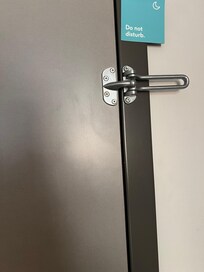 Greasy door