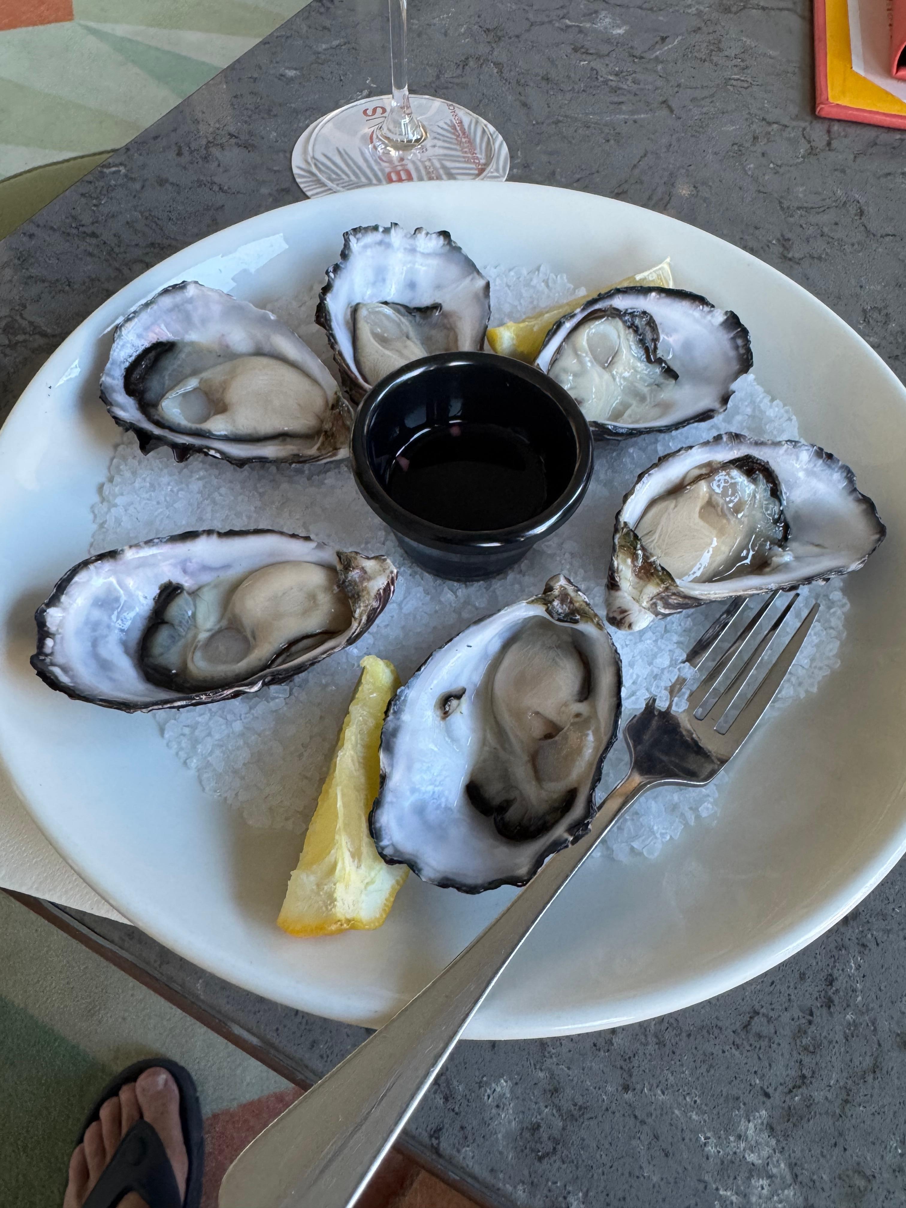 Oyster shucking Wednesday!