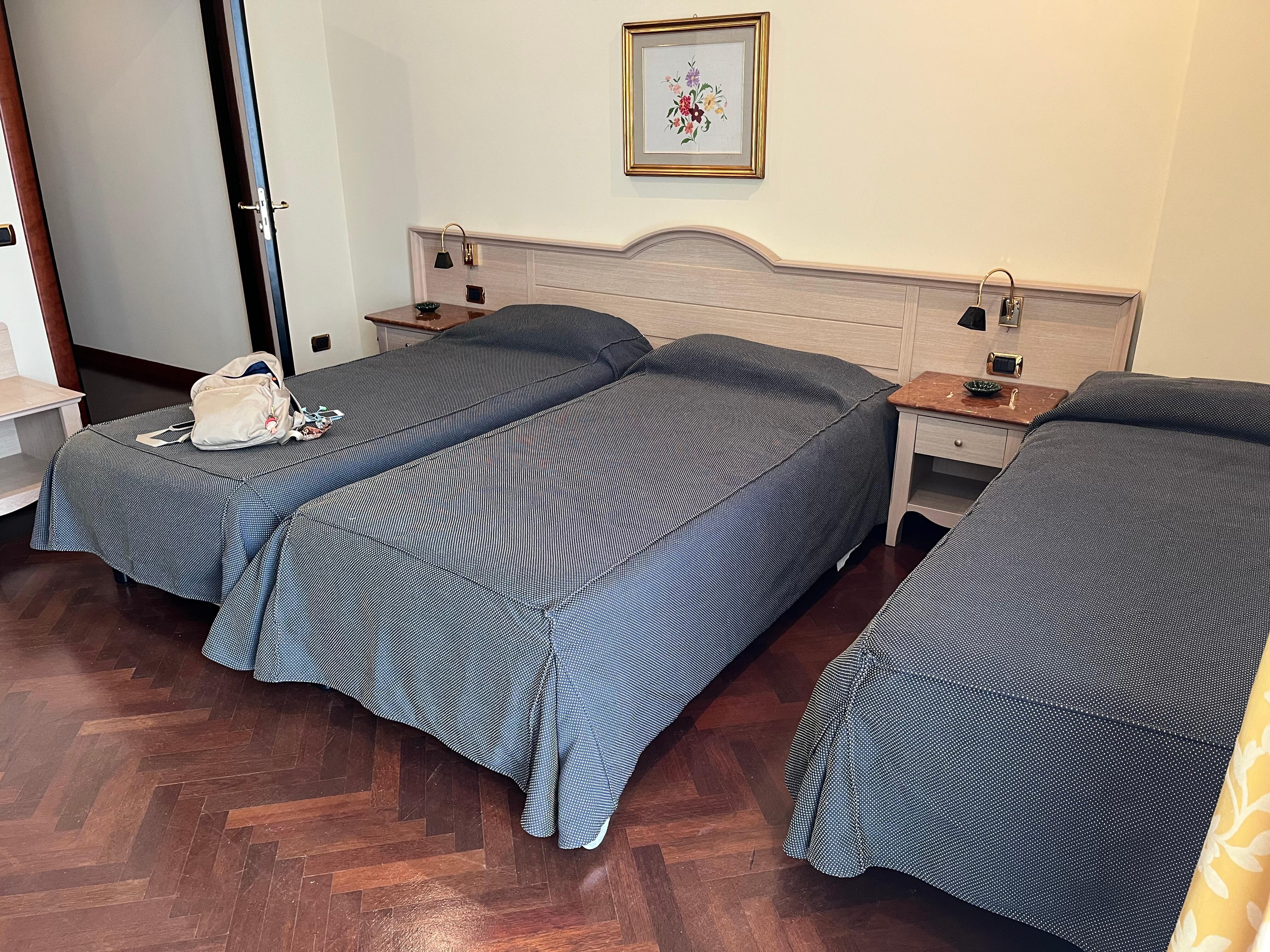 ハンディキャップ用の部屋を三人で亮