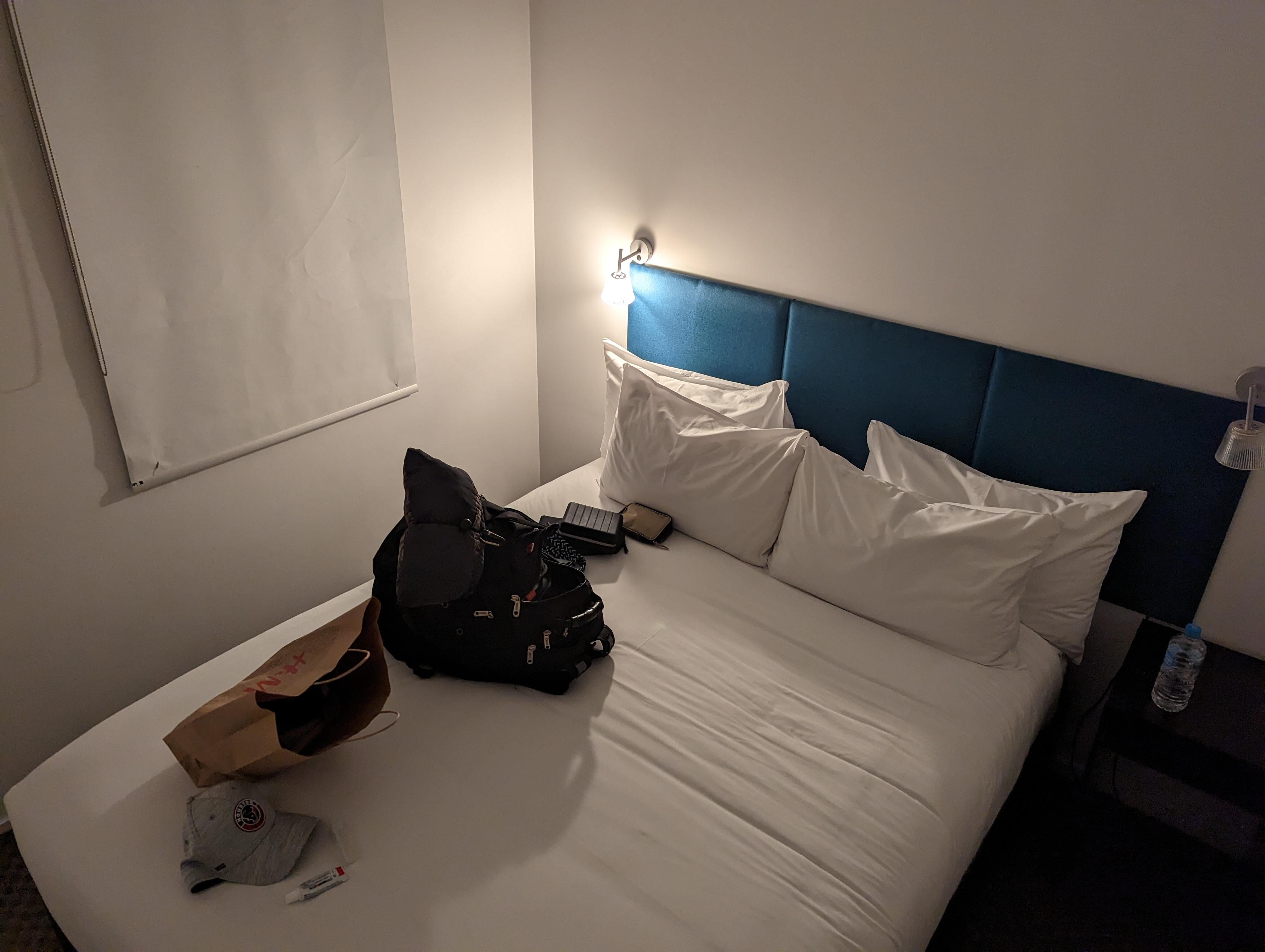 Larger bed room