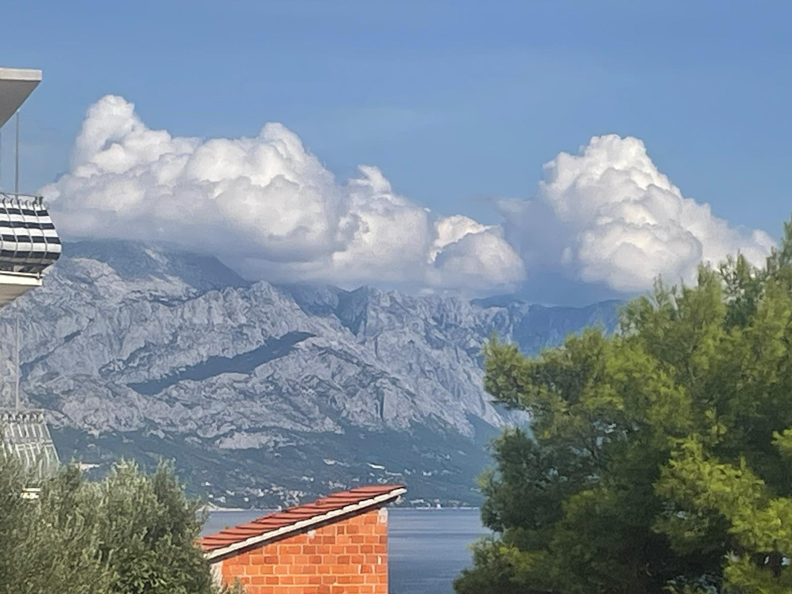 Blick vom Balkon