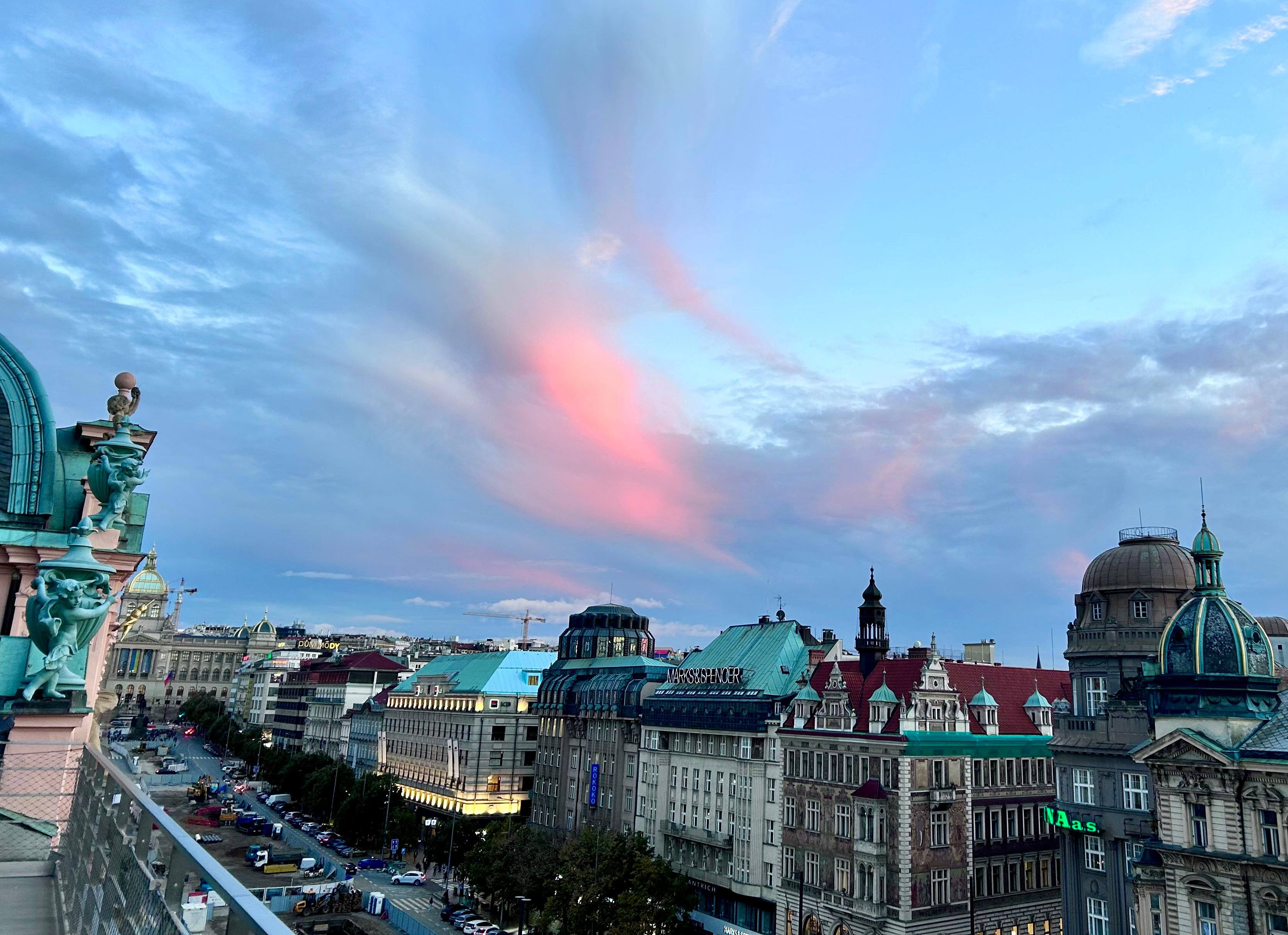 View from balcony