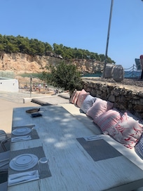 Pool side restaurant