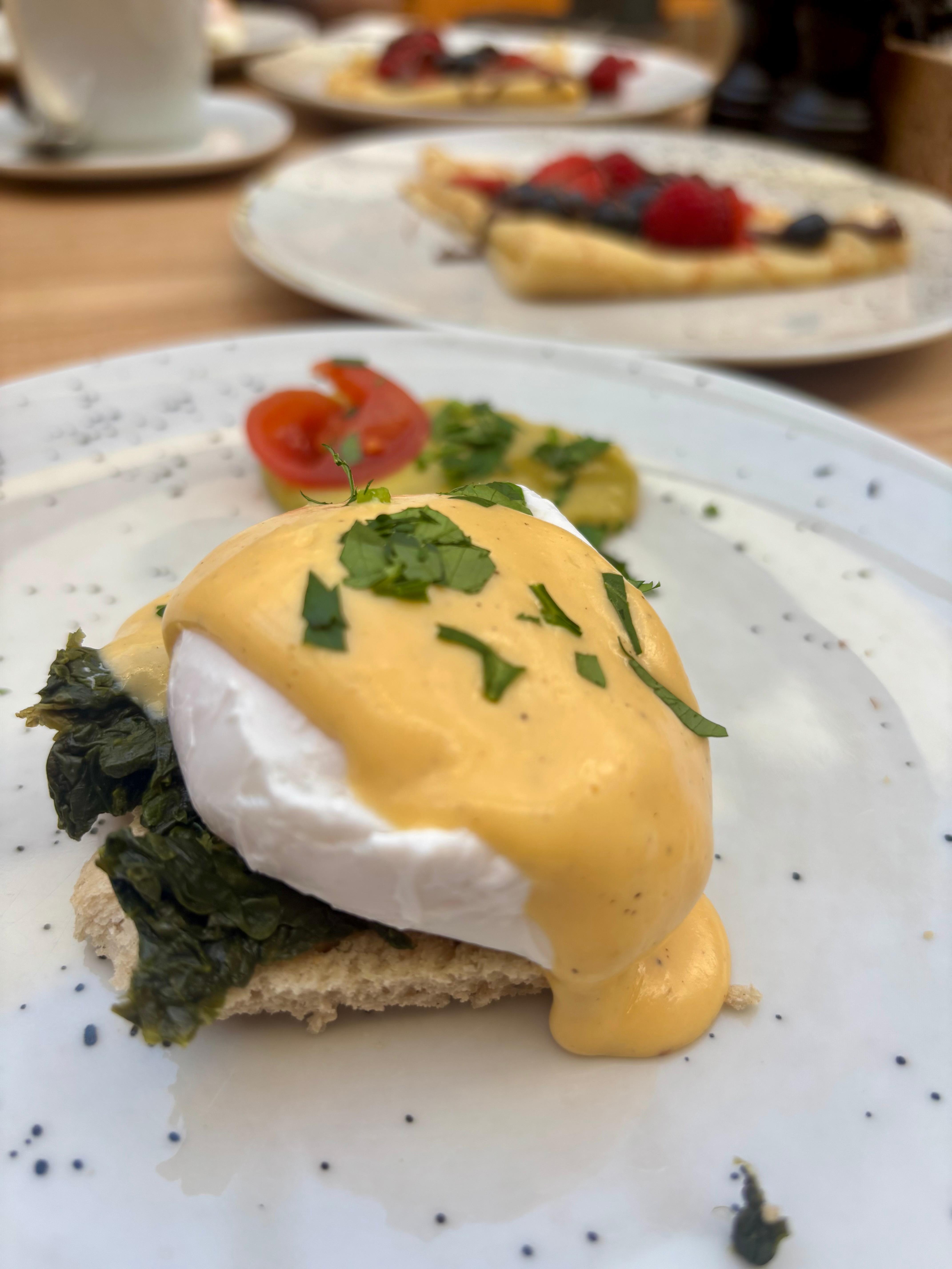 Eggs florentine