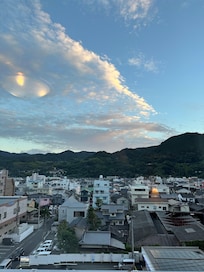 객실에서 보이는 뷰