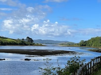 Blick Vom Hotel Richtung Atlantik