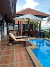Our private pool