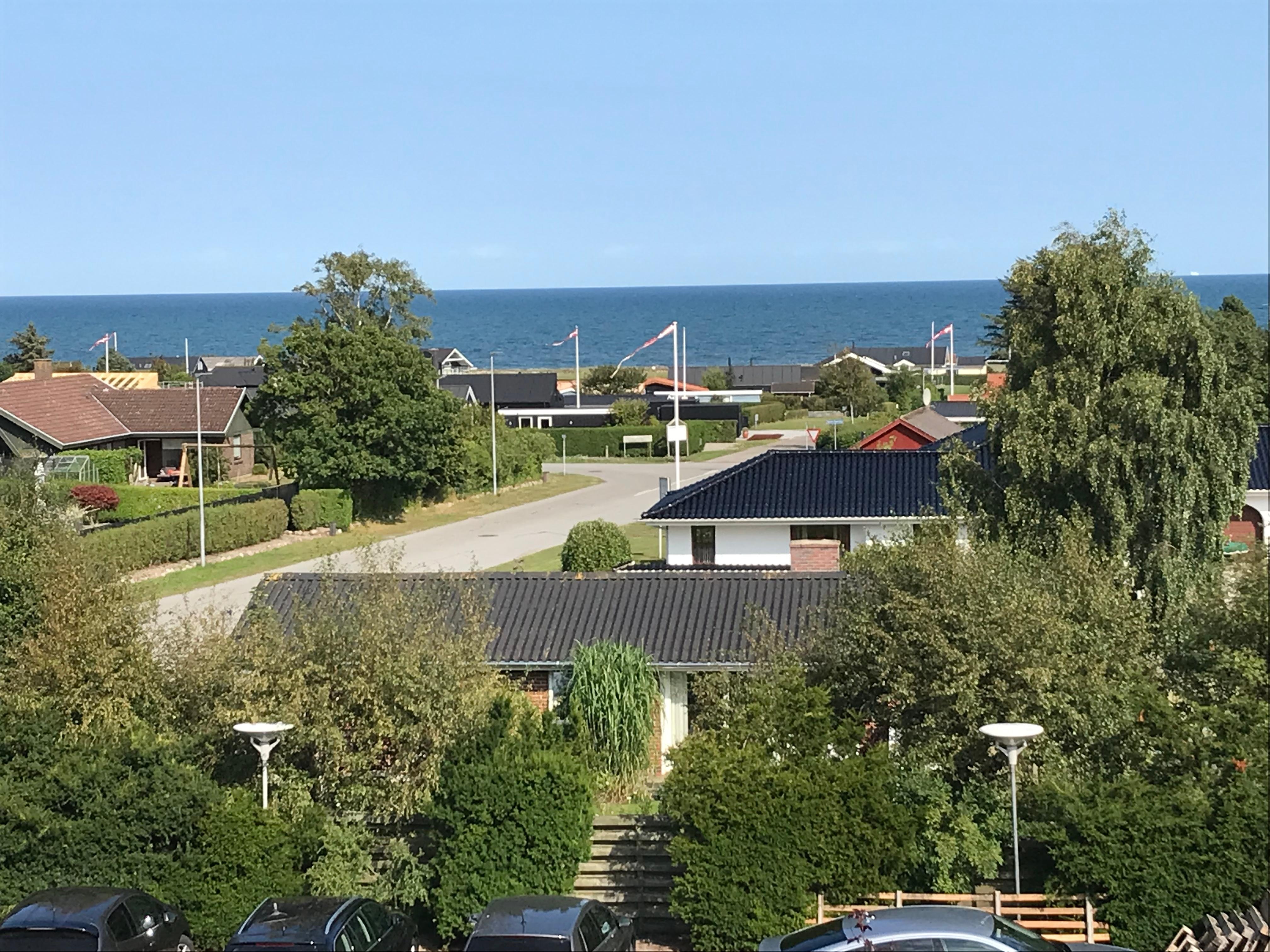 Udsigt fra vores værelse