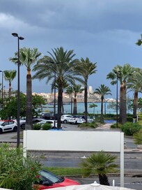 Utsikt från balkongen