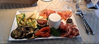 Restaurant de l'hôtel. Ceci est un antipasto
