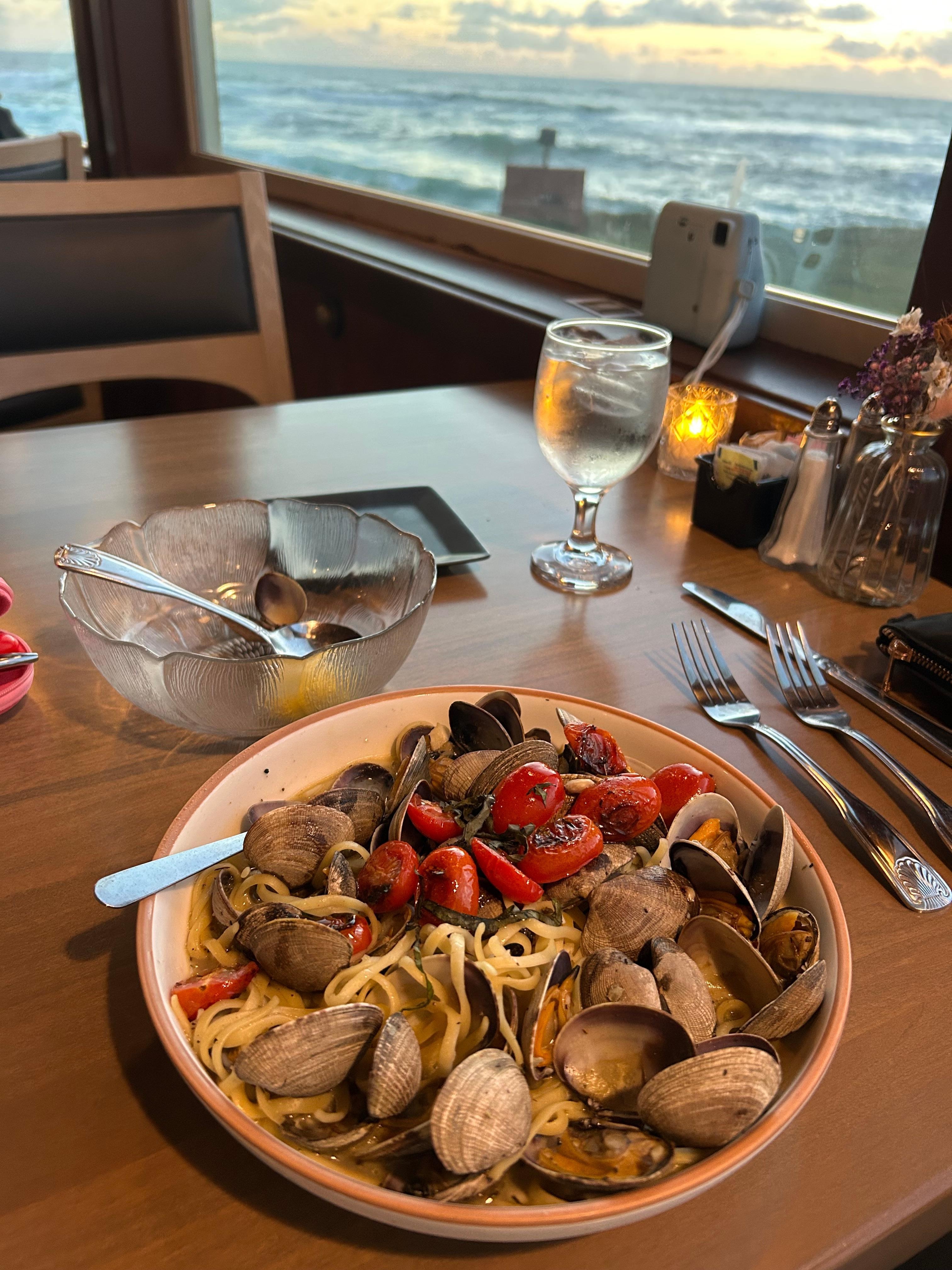 Dinner at the resort’s restaurant 