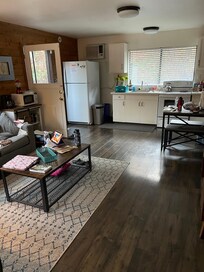Comfortable kitchen & living room