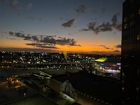 Sunset from my room window