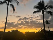 Sunset from lanai.