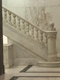 Marble staircase