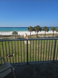 View from the balcony