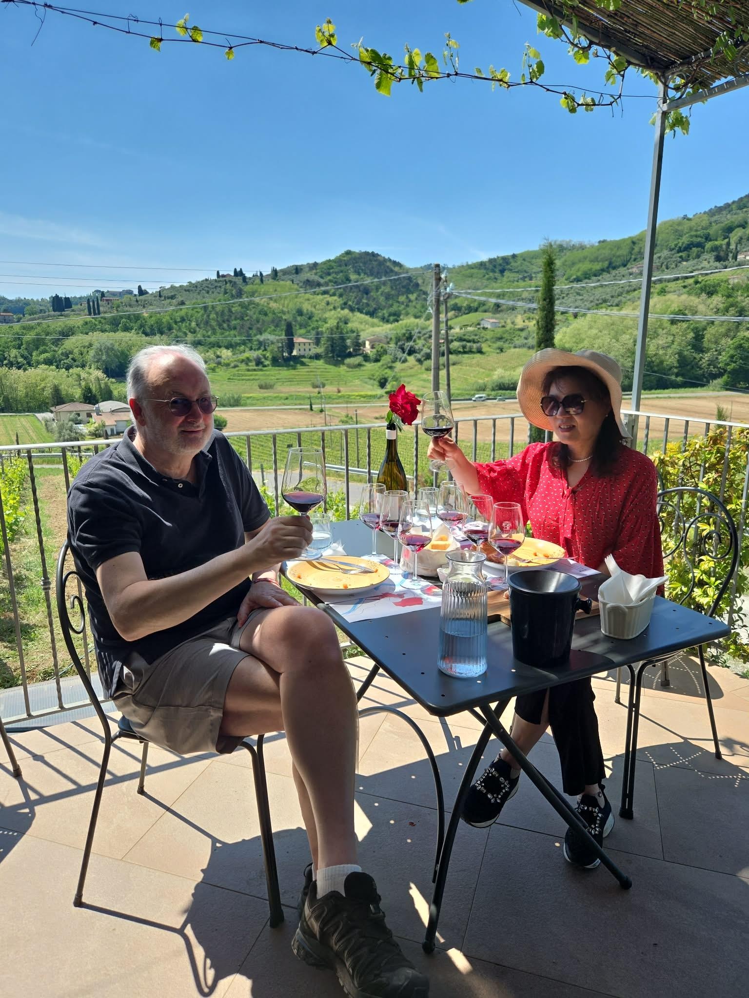 Valle del Sole winery near Lucca
