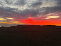 Vibrant colors at sunset