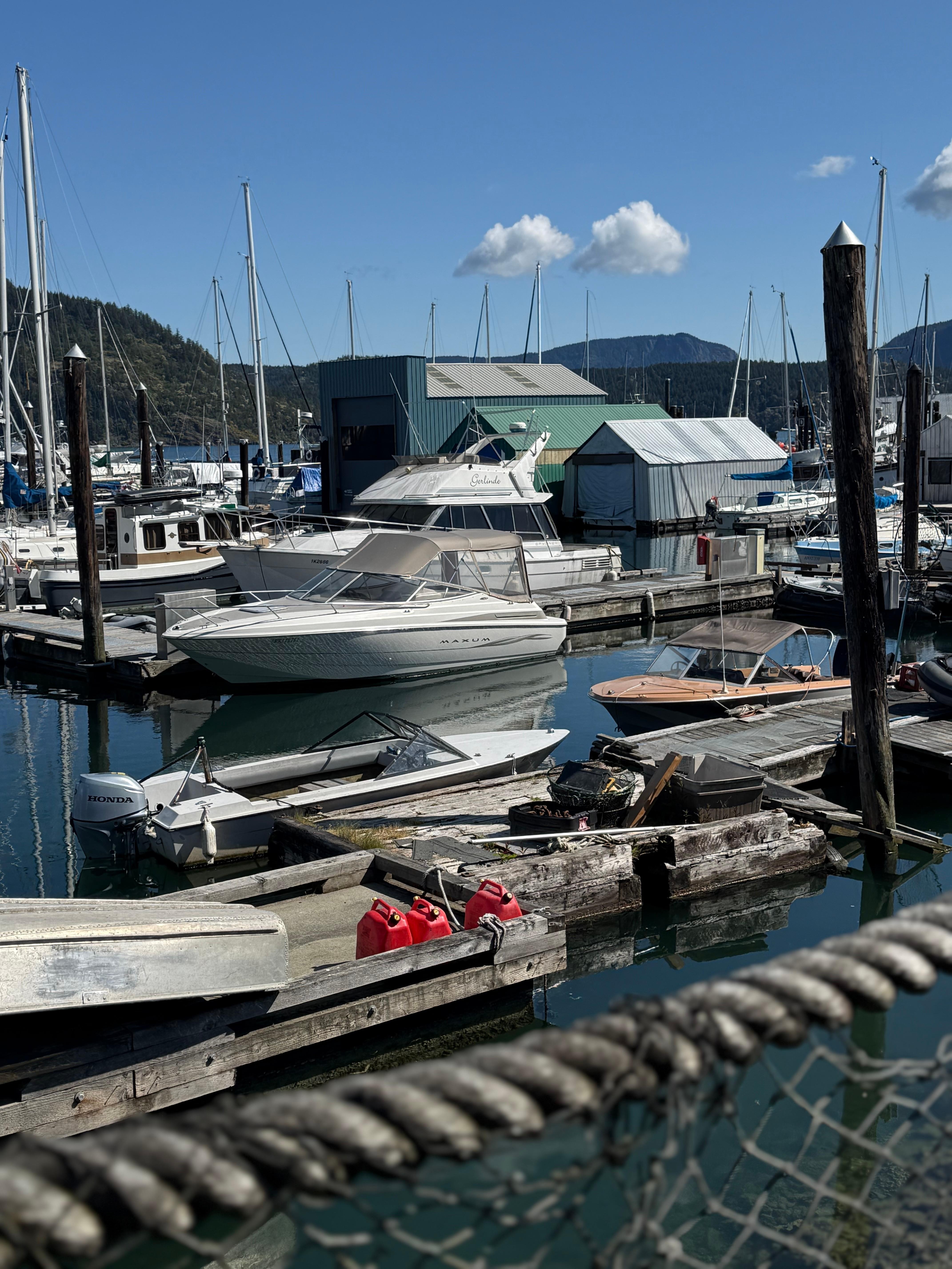 Cowichan Bay marina