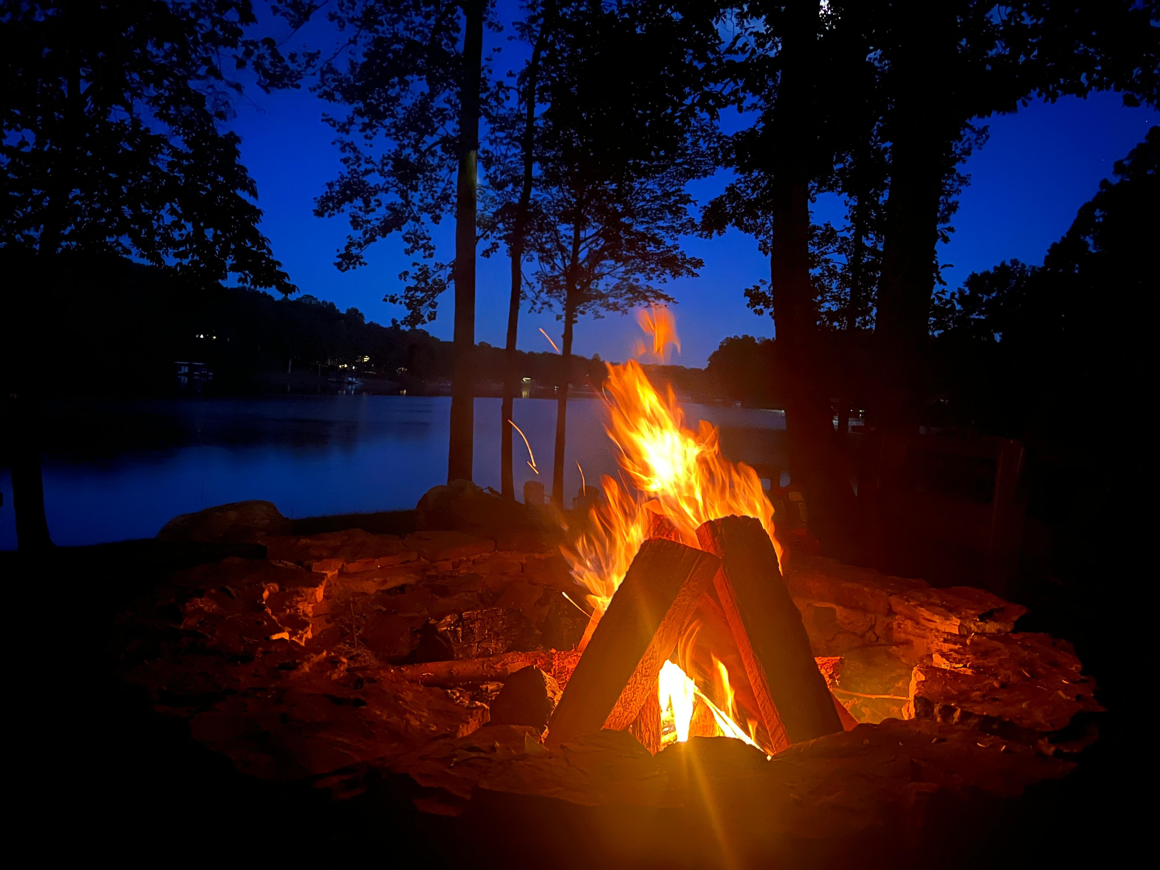 Perfect campfire spot!
