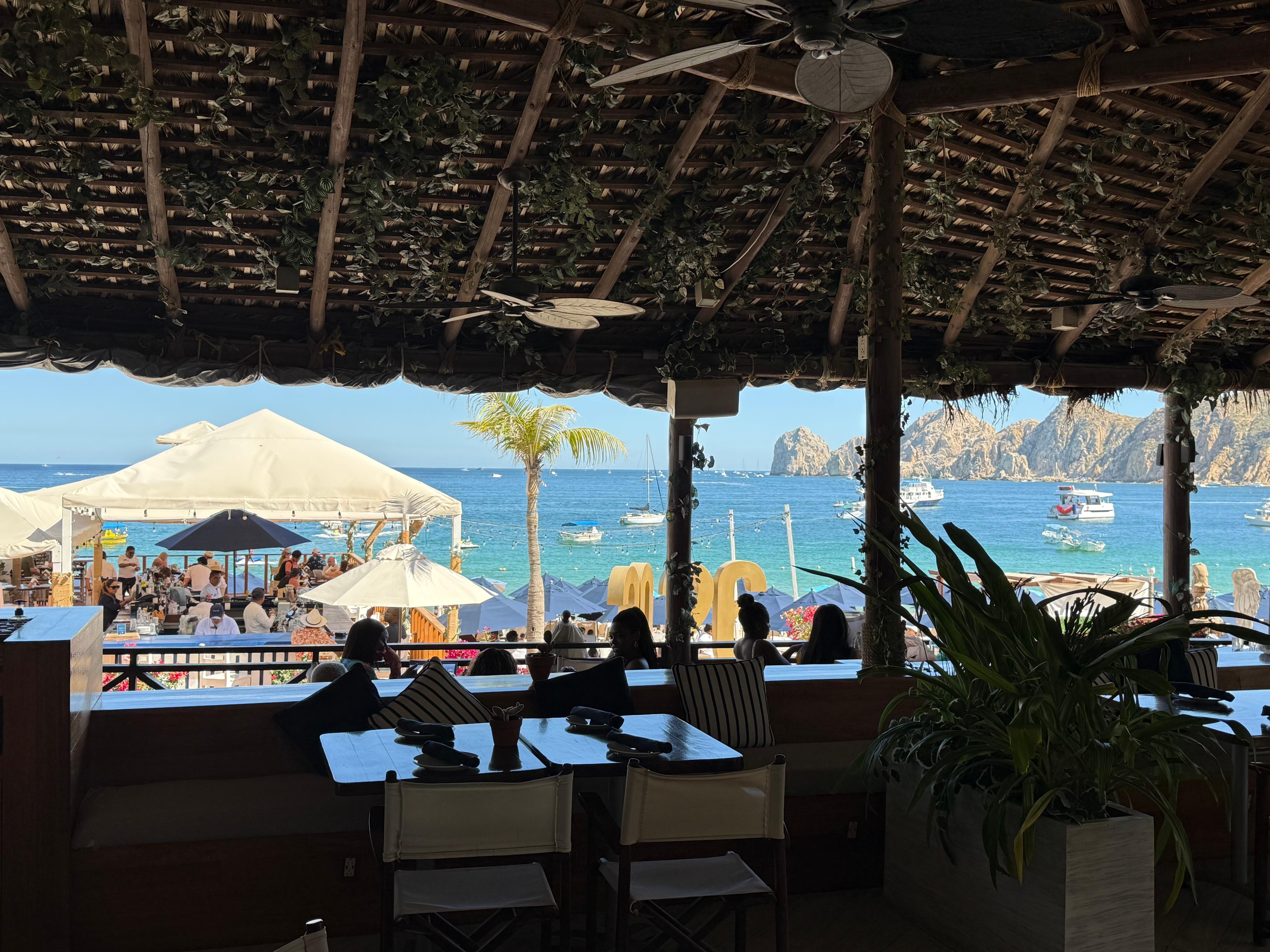 Property is right on the beach. 