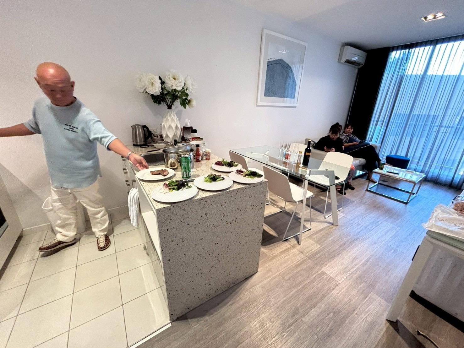 ちゃんとしたキッチン付き