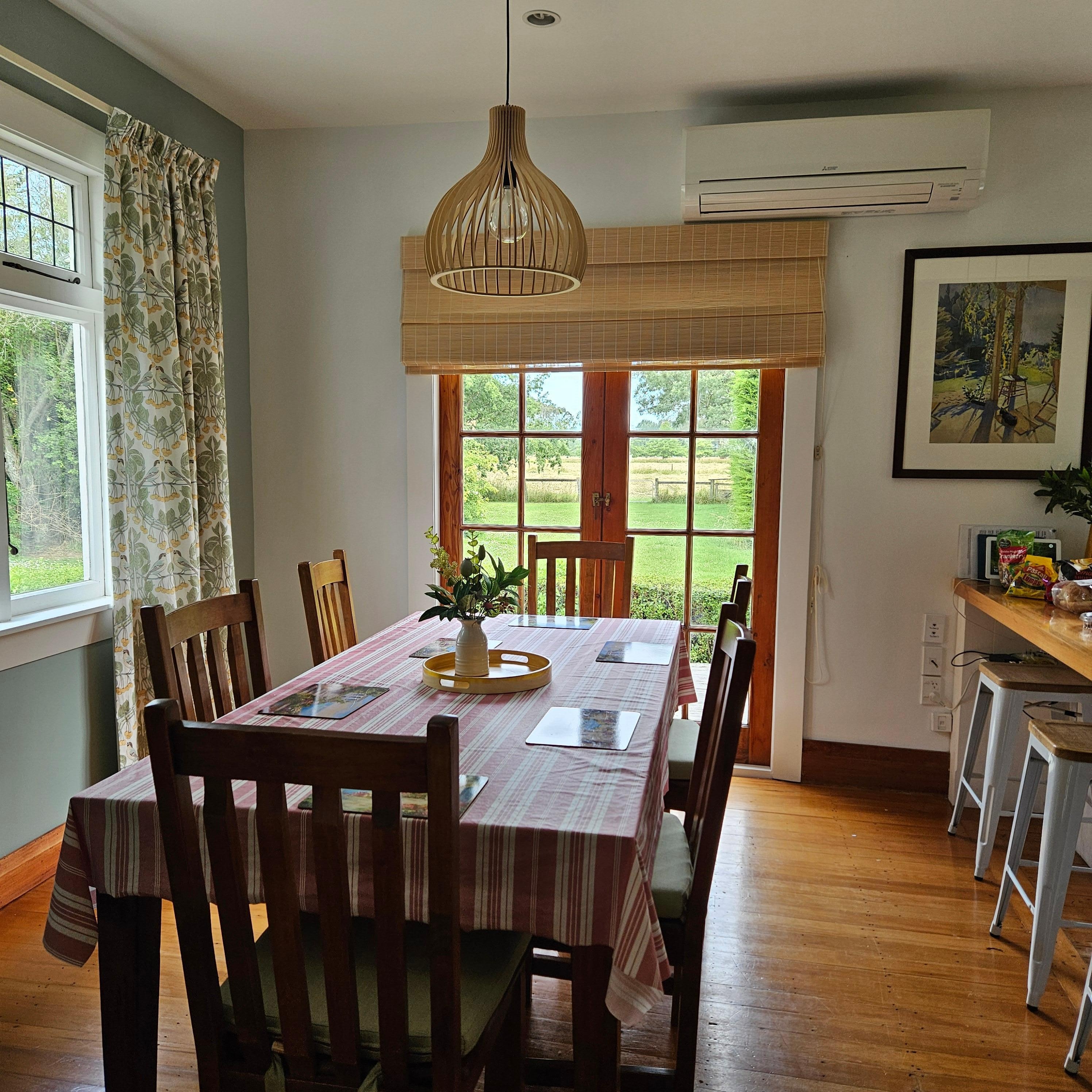 A country home away from home.