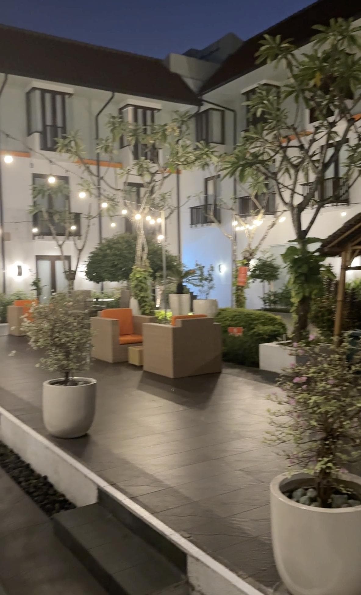 courtyard dining and possibly event area