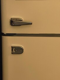 Handle missing from refrigerator