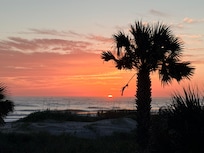 Sunrise from back room patio