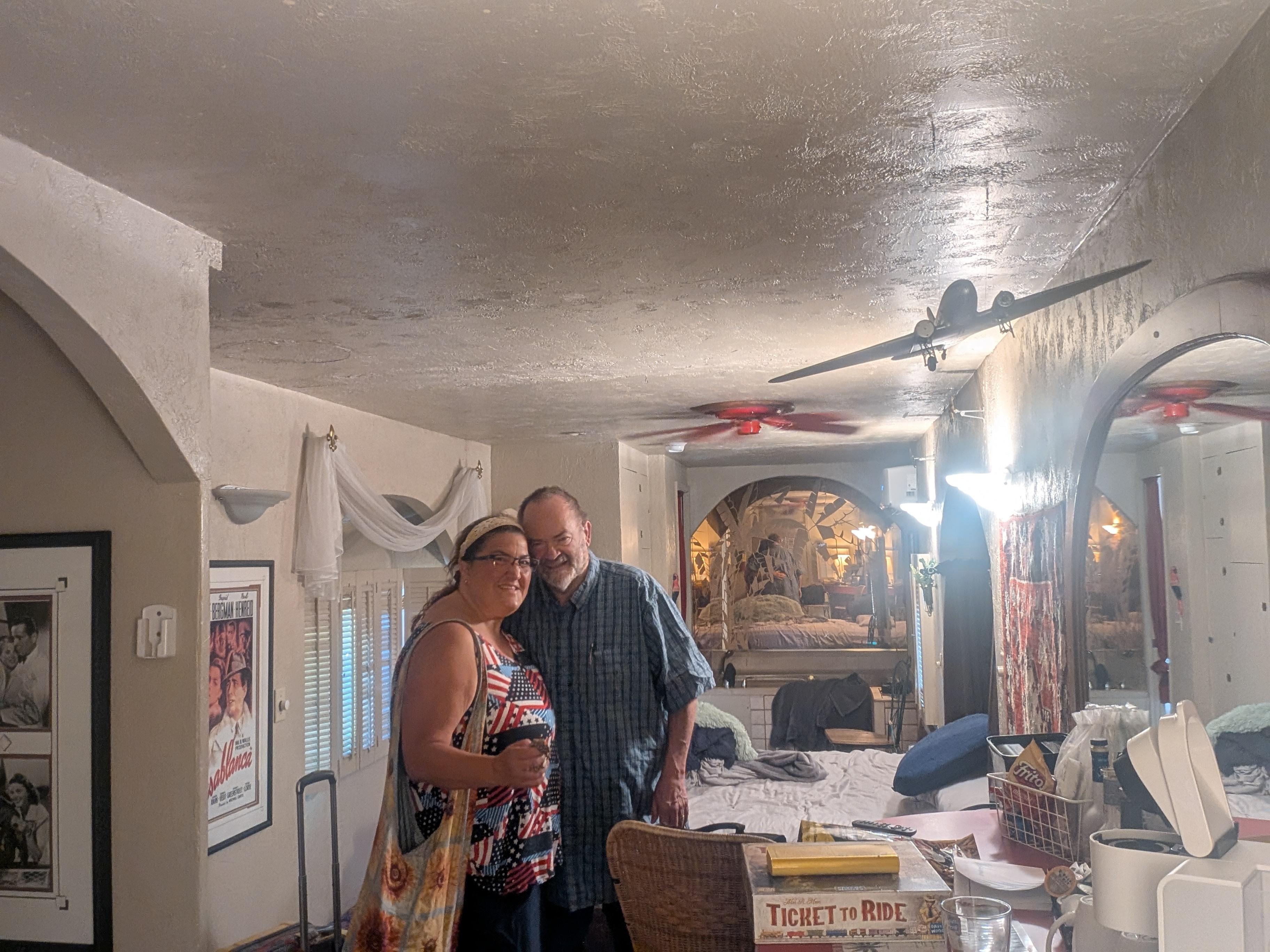 Casablanca caboose on checkout day