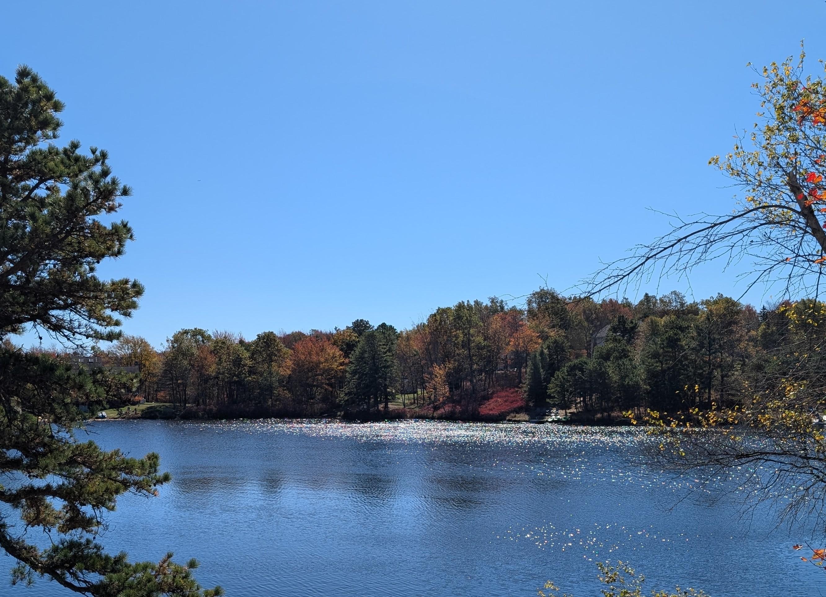 Looking towards the East.